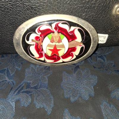 Shriners Belt Buckle 