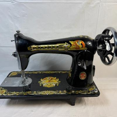 Antique Singer Treadle Sewing Machine