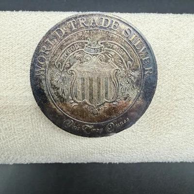 World Trade Silver – 1 Troy Oz .999 Fine Silver Round | American Argent Mint