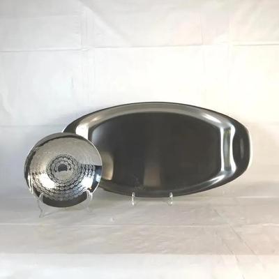 WMF Cromargan Chrome Tray – Wilhelm Wagenfeld Design, New Old Stock