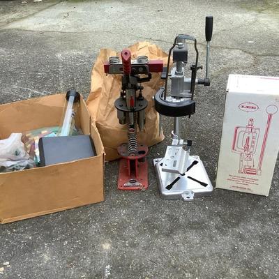 Lee Reloading Presses & Accessories Lot – Single-Stage Press, Tools & Components