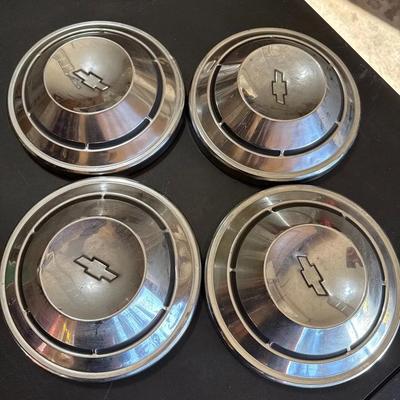 Vintage Chevy Hubcaps
