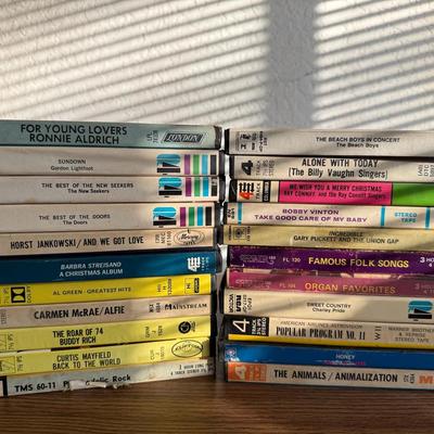 Vintage Reel-to-Reel Tape Lot – Mixed Music & Audio Recordings