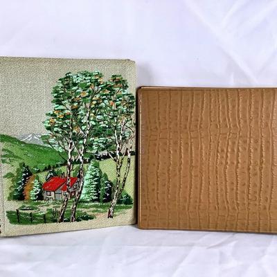 Two Vintage Photo Albums - Vietnam War Photos Included 