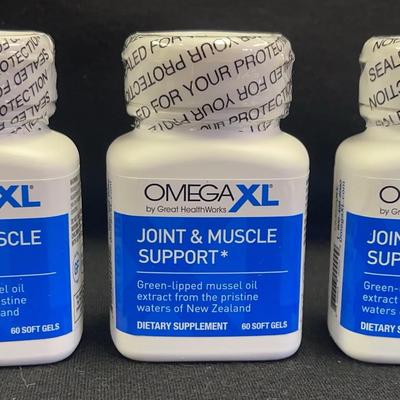 Omega XL Joint & Muscle Support Dietary Supplements 