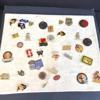 Over 25 College Souvenir Pins * UW * Oregon and  more 