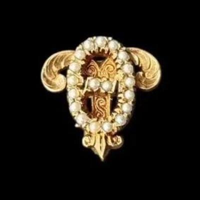 1948 Theta Upsilon Sorority Pin 