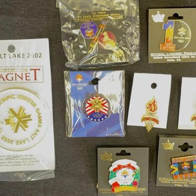 2002 Salt Lake City Olympics Winter Games, Trading Pins