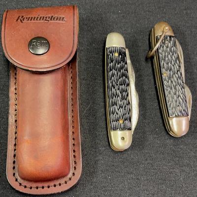 Pocket Knives * Remington Knife * Kamp King Knife* Camco Knife