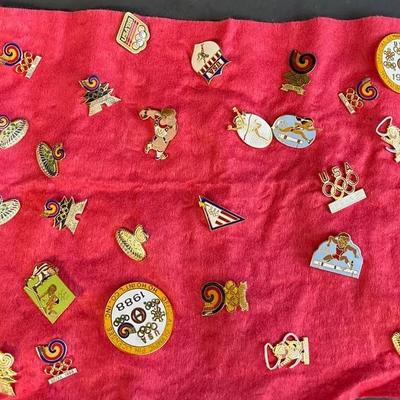 25+ 1988 Seoul Olympics Souvenir Pins 