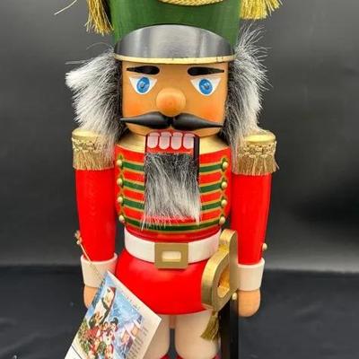 16” Tall Nutcracker By Christian Ulbricht * Gump’s Soldier Made In Germany 