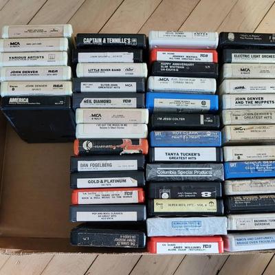 8-Track Cassette Tapes (FH)