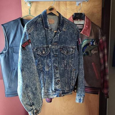 Vintage Men's Jean Jacket + (FH)