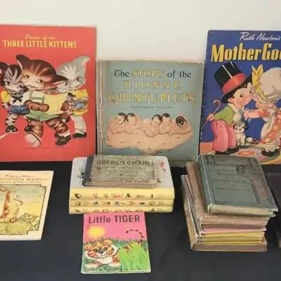 Antique Children's School Books + (BR1)