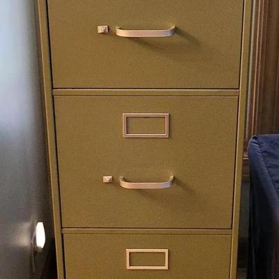 Metal Filing Cabinet + (LR)