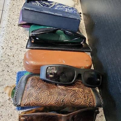 Collection of All Eras Eyeglasses, Glasses & Cases - Vintage  & Modern Frames, Leather Cases