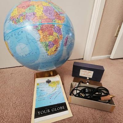 Vintage Office Decor - Replogle Globe & Electric Pencil, Demvi, In Box