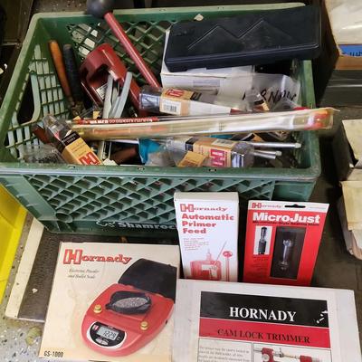 Hornady Gunsmith Maintenance Lot - Powder Scale, CamLock Trimmer, Primer Feed, Reloading Tools