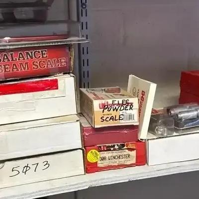 Reloading Ammunition Supplies - Ammo Scales. Balance Beam Scale, Powder Scale, Dimension Dies