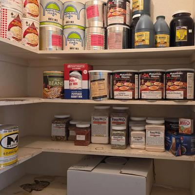 Pantry - Emergency Food Storage - Everything in Here!