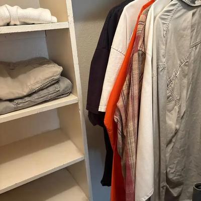 Men’s Clothes - (2) Cargo Shorts Size 36, (5) Collared - Browning, Port Authority 2XL + Tshirts