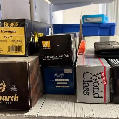 Hunting & Shooting Gun Scopes - Slughunter BDC 200, Nikon Riflescope, Burris Handgun, Monarch Rifle