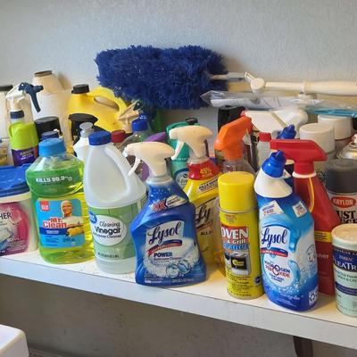 For All Your Cleaning Needs! Lysol, Clorox, Mr Clean, Detergent, Soap, Rags, Duster & More