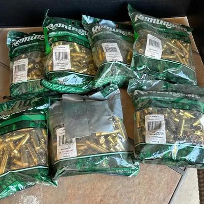 700+ Remington 308 Ammunition Casings - 4 Bags / 100 Pieces Each  Win Unprimed Brass - 3 Bags Primed