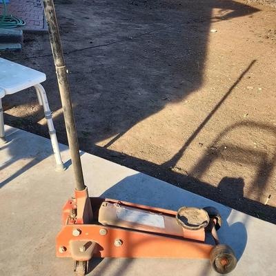 3 Ton Orange Car Jack -  For Garage, Auto & Home Use 