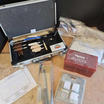 Gun Cleaning Supplies -  Kit, Brush Sets, Cotton Patches & More