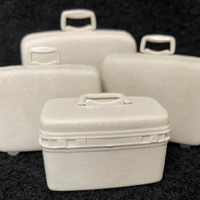 Vintage "Barbie" Four Piece Luggage Set