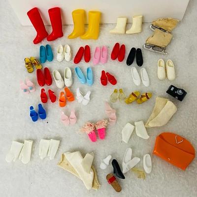 Assortment of "Barbie" Shoes and More