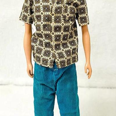 Vintage "Ken" Doll with Stand