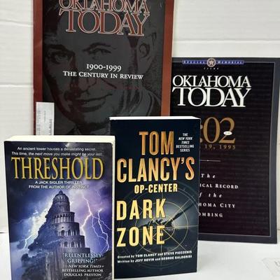 Oklahoma History and Thriller Jeremy Robinson, Tom Clancy, and Oklahoma Today