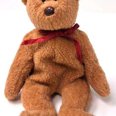 "Ty" Beanie Baby With Brown Nose Missing Swing Tag