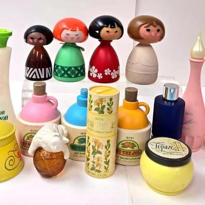 "Avon" Empy Plastic Bottles, Small World Dolls, and So Many Others