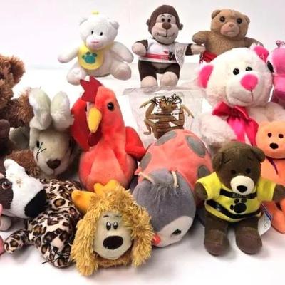 Assortment Of Plush Toys
