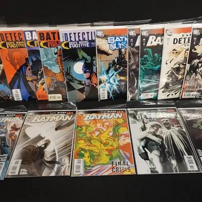 RA221 - DC - Batman Bruce Wayne Fugitive, R.I.P., Last Rites