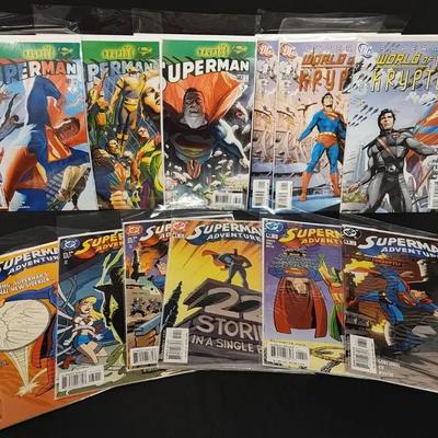 RA202 - DC - Comics Superman New Krypton, World Of New Krypton, Superman Adventures