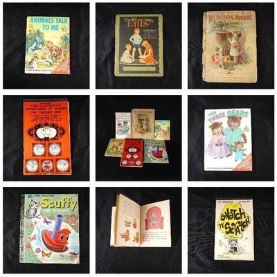 Vintage Children's Storybook Lot | Scuffy, Little Deer & Whisk-Away Fairy