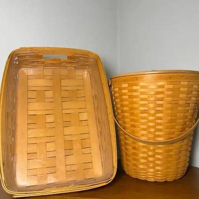 Longaberger Warm Brown Lot