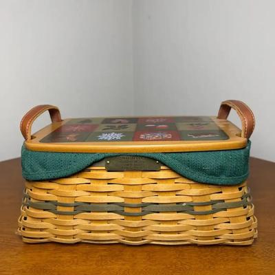 2002 Longaberger Christmas Traditions Basket