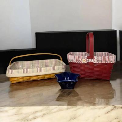 Longaberger Proudly American, Back Porch and Handy Helper Lot*