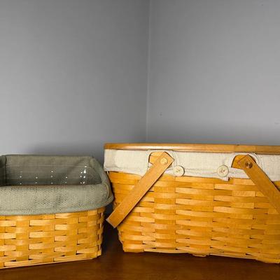 Longaberger Plain Liner Baskets