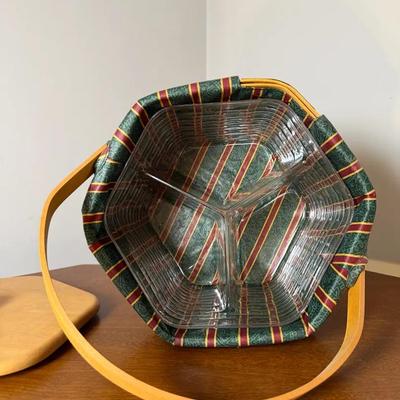 Longaberger 1997 Christmas Snowflake Basket