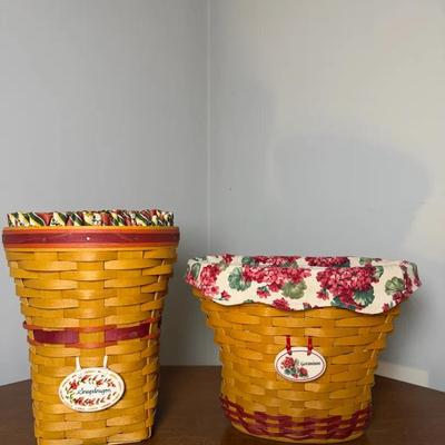 SIGNED Longaberger May Series Baskets