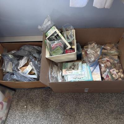 Wooden stamps aplenty