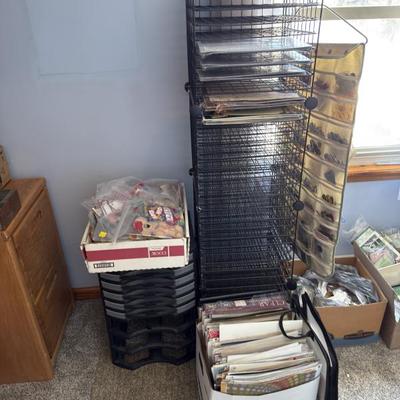 Scrap booking paper, more