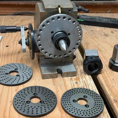 Shars BS-0 Semi-Universal Dividing Head precision machinist's tool used on milling machines