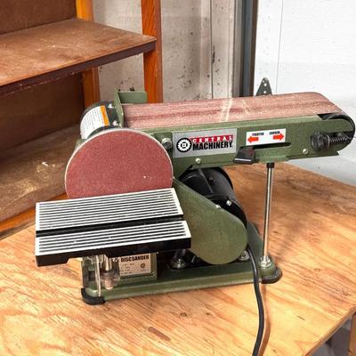 6” Belt & Disc Sander By Central Machinery